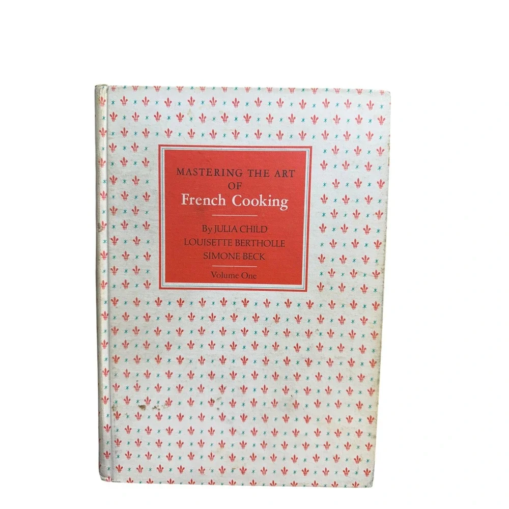 Julia Child Mastering the Art of French Cooking Vintage 2 Vol Book Set 1971 1973
